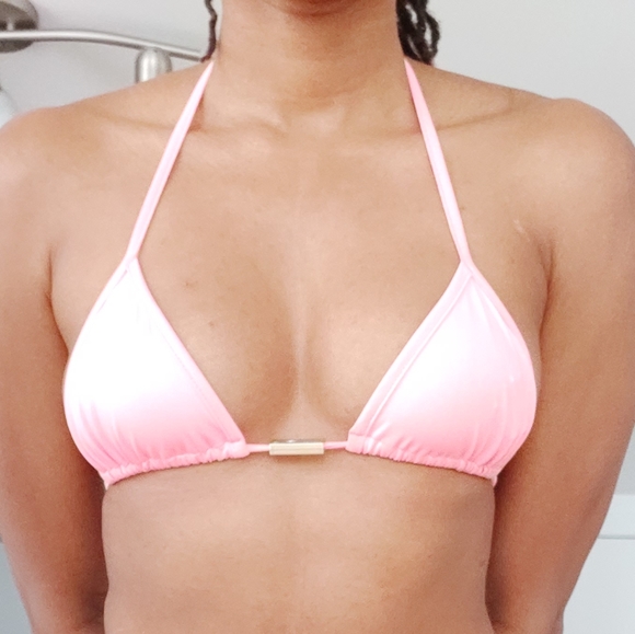 La Bella Mafia Pink Bikini Top - Picture 2 of 5